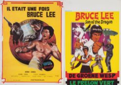 Four Continental Bruce Lee film posters:, comprising two for 'Son of the Dragon',