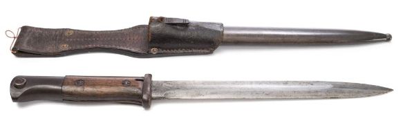 A WWI German S84/98 bayonet by Gottlieb Hammesfahr:,