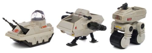 A collection of six original Star Wars 'Mini-Rigs':, unboxed,