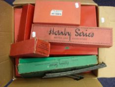 A Hornby 'Jacobs & Co Biscuits' livery goods wagon :, together with a No 2 lumber wagon,