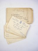 Thirteen 'Tottenham Hotspur Football & Athletic Company Ltd' unused Directors invitation cards:,