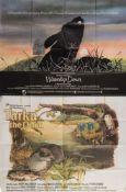 Five British quad posters:, 'Watership Down', 'Tarka', 'The Secret of Nimh',