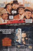 Seven British quad posters:, 'Sharky's Machine', 'Sting II', 'Stakeout', 'Supergirl', 'So Fine',