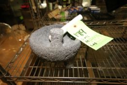 (3) Pcs. Lab Rock Mortar and Pestles - 6