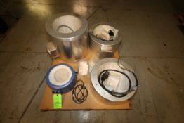 (4) Pcs. - (3) Glas-Col Heating Mantles, Cat TM-188, Cat 10280616700029 and Cat #10280000200022