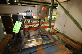 Custom Lab Mixer with 1/4 hp Drive Motor, Penta VFD and Temperature Controller, Mounted on S/S