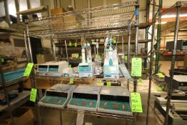 Contents of (2) Shelves of Brinkmann Lb items including: (2) 665 Dosimats; 649 Controller; 718