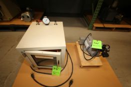 Fisher Scientific Vacuum Oven, Model 280, S/N 590-MY3087-2, 120 V, Phase and Thomas Vacuum Pump,