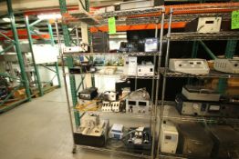 Contents of Rack of Assorted Lab Items includes: Sage Instruments Syringe Pump, Model 341A; Doric