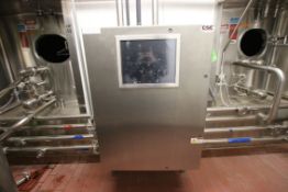ESE S/S Control Panel, Equipped with Operator Touch Screen Interface, Allen-Bradley 7 Slot