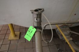 (2) Tri-Clover Air-Actuated Butterfly Valve