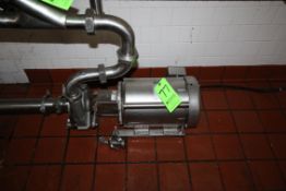 Fristam All S/S Washdown Centrifugal Pump, Model FPR3532-170, S/N FPR3532060333