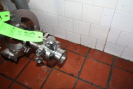 (5) S/S Butterfly Valves