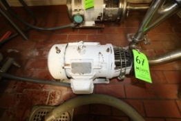 5 HP Centrifugal Pump with Reliance 3500 RPM Motor, 230/460V