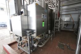 Sani-Matic 3 Tank Skid Mounted CIP, Tank Approx. 750 Gal, Equipped with All S/S Shell and Tube