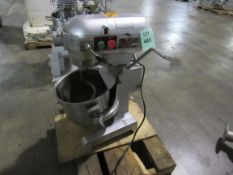 M20-A Mixer with about 10 Gallon Stainless Steel Mix Bowl and Mix Arms (Located in Iowa)**EUSA**
