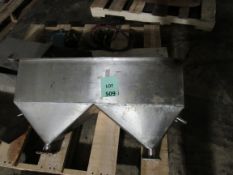 Stainless Steel Dual Hopper (Located in Iowa)**EUSA**