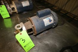 Thompson 1 / .75 hp Sanitary Grade Centrifugal Pump, with 1.5