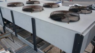 Heatcraft / Climate Control 70 hp 6 - Fan Freon Packaged Condensing System, Drawing # APB-10277,