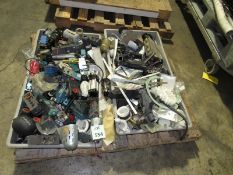 One lot - two trays of misc. air valves and other components (Located in Iowa)**EUSA**