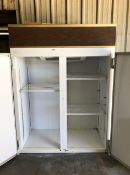 2-Door Self-Contained Freezer with Top Mounted Freon Compressor, Aprox. 54