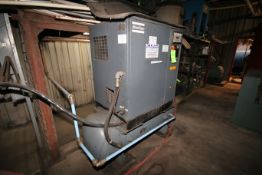 Atlas Copco 20 hp Screw Air Compressor, GA15, S/N HOL010814, P/N 8972437132, 107 PSIG, Water Cooled