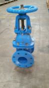 Water Cutoff Valves 4in IN 4in OUT Model: 105W11 Code: 1065-214 Set of Two, Iron Body-Resilient