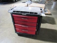 5 Drawer Tool Box with Contents on Casters (Located in Iowa)**EUSA**