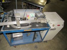 Markem Smarlase 110 Laser Coder Complete with Fumex fume vacuum and Markem model FS100 air blower.