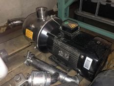 CNP Centrifugal Pump 5.5HP 1in IN 2in OUT Model: YS90S2 S/N: 3455 (Located in NC--Sold FOB) ***