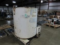 Clawson Approx 345 Gallon Steel Totes - forkliftable and stackable with 2