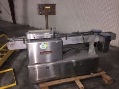 Acridly Stainless Steel Conveyor, 84 in. Length x 4 1/2 in. Wide, SS Mesh Belt, with two roller