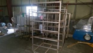 (5) Drying Racks on Wheels(Located in Illinois)