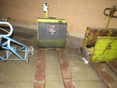 Clark Electric Pallet Jack - operational when removed from service - batteries need cleaning (