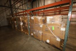 (12) Pallets of Assorted Un-Printed 75 mm Containers & Lids, 22 oz & 32 oz Plastic Mold Cups