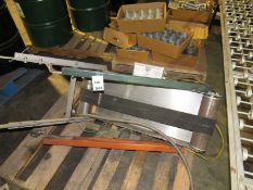 Custom made conveyor with built-in drive in one head, 110V (Located in Iowa)**EUSA**