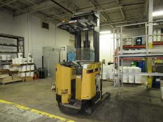 Caterpillar Reach Truck with build in load cells Model NRR40, Serial #20L0223Y8, 4000 LB Capacity,