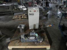 Markem Smarlase 110 Laser Coder Complete with Fumex fume vacuum and Markem model FS100 air blower.