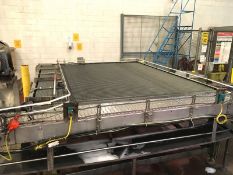 Alliance 8x8 Bi-directional Accumulation Table 8 feet by 8 feet, Stainless Steel Construction with