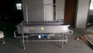 The Schlueter Co / Sani-Matic COP Wash Trough 5’L x 2’W(Located in Illinois)