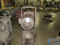 Reeves Drive unit with SEW Eurodrive, 1752 RPM, on base and caster - parts machine (Located in