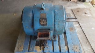 Newman Electric Induction Motor, Model T1186117, Frame 444U/DD3752BB, 100 HP, 1,780 RPM