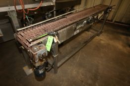 8 ft L S/S Product Conveyor Section with 12