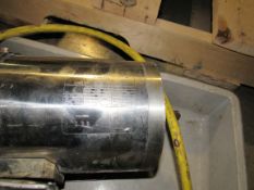 One lot two stainless steel Electric motors (Located in Iowa)**EUSA**