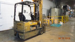 Caterpillar Electric Forklift Truck (unit 54) Model #FC40, Serial #5FB02394 side shift - Operational
