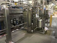 HTST Pasteurizer System Serial: 813217 Last running 2,500 Gallons/Hour, Includes HTST Plate and