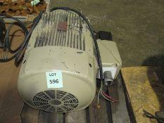 General Electric 50HP Electric Motor, 1185 RPM, Energy Saver Model 5KS365BL308D. 460Volts, 58.
