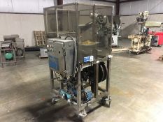 FEMC model 1260-001 single station piston filler, serial number 6900, reciprocating style piston /