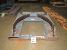 Hercules Forklift Attached Drum Grabber, 2500 capacity (Located in Iowa)**EUSA**