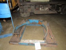 Hercules Forklift Attached Drum Grabber, 2500 capacity (Located in Iowa)**EUSA**